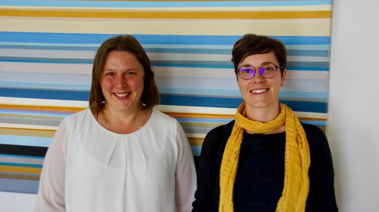 Conny Roob und Nathalie Keipes