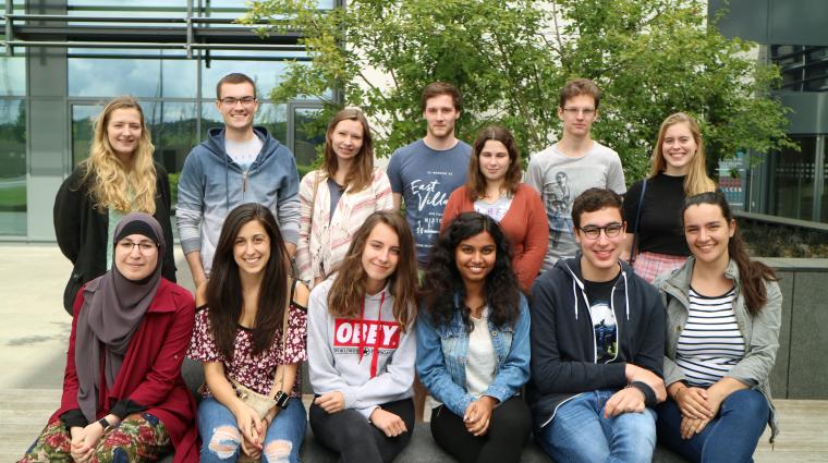 Teilnehmer des Scienteens Lab