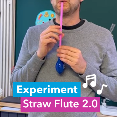 Joseph playing a flute