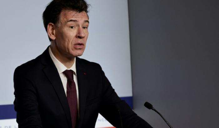 Philippe Baptiste, le ministre de l'Enseignement supérieur, de la Recherche et de l'Espace, le 3 juin 2026 au palais de l'Élysée à Paris