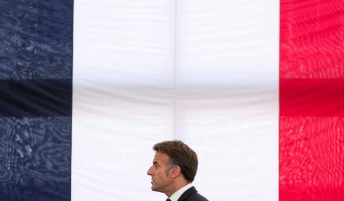 Emmanuel Macron lors d'une visite à l'usine Vorwerk, qui produit les appareils Thermomix, dans le cadre des "Choose France Days", à Donnemain-Saint-Mamès (Eure-et-Loir), le 29 mai 2026