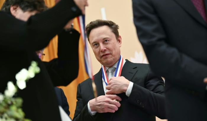 Elon Musk reçoit une médaille scientifique à Washington, le 8 octobre 2026