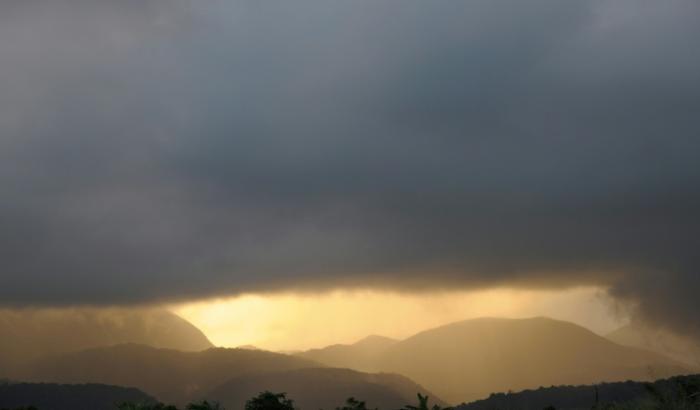 La Soufrière près de Basse-Terre, en Guadeloupe, le 19 novembre 2011