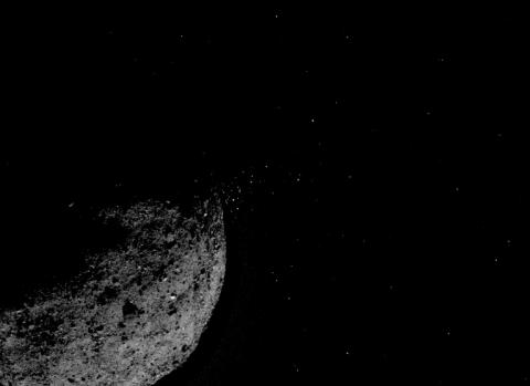 L'astéroïde Bennu, sur une image publiée par la Nasa en octobre 2020