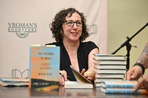 Mariah Blake, autrice de "They poisoned the World: Life and Death in the Age of Chemicals", en Californie le 14 mai 2025