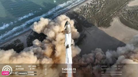 Das US-Raumfahrtunternehmen SpaceX von Elon Musk hat beim achten Testflug der Riesenrakete Starship am Donnerstag erneut einen Rückschlag erlitten. Die oberste Stufe der Rakete explodierte kurz nach dem Start vom Weltraumbahnhof Boca Chica im Bundesstaat Texas.