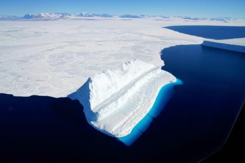 Le détroit de McMurdo, en Antarctique, photo publiée par la NASA le 20 décembre 2017