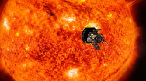 Die Nasa-Sonde "Parker Solar Probe" ist der Sonne so nah wie noch kein anderes menschengemachtes Objekt zuvor gekommen. Die Sonde sei bis auf 6,1 Millionen Kilometer an die Oberfläche der Sonne herangekommen, teilte die US-Raumfahrtbehörde mit.