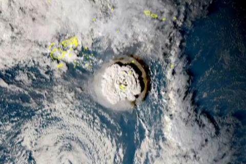 Der tödliche Vulkanausbruch, der sich Anfang des Jahres im Südpazifik-Staat Tonga ereignet hat, war einer Studie zufolge der stärkste, der jemals mit moderner Technik gemessen wurde.