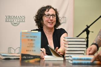 Mariah Blake, autrice de "They poisoned the World: Life and Death in the Age of Chemicals", en Californie le 14 mai 2025