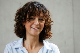 Emmanuelle Charpentier, Nobel de chimie 2020, à Berlin le 7 octobre 2020