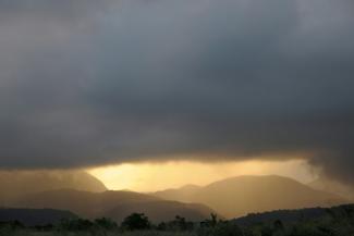 La Soufrière près de Basse-Terre, en Guadeloupe, le 19 novembre 2011